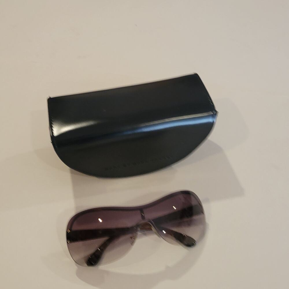 Marc by Marc Jacobs MMJ 241/S rimless shield sunglasses with hard case